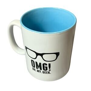 OMG! Oh My Geek Coffee Cup Mug Tea Hot Cocoa Office Academia Techy Math Chemist
